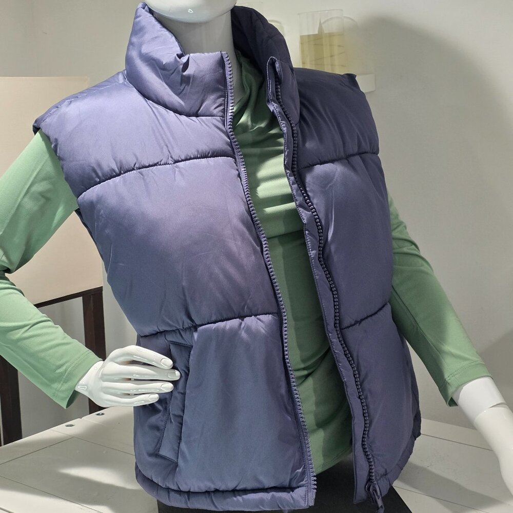 Aeropostale Blue Puffer Vest